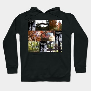 Cemetery Tours Collage Hoodie